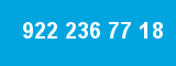 922 236 77 18